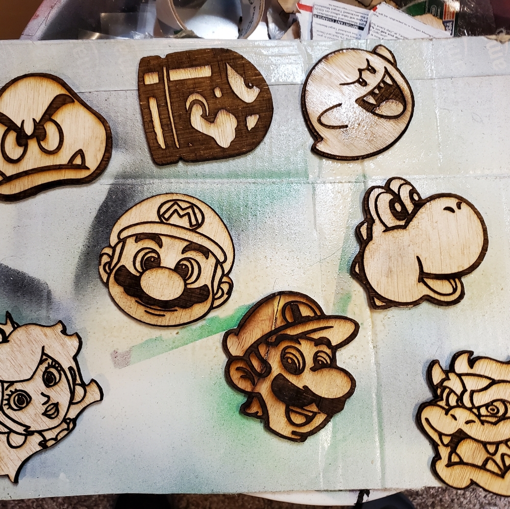 Super Mario bros coasters